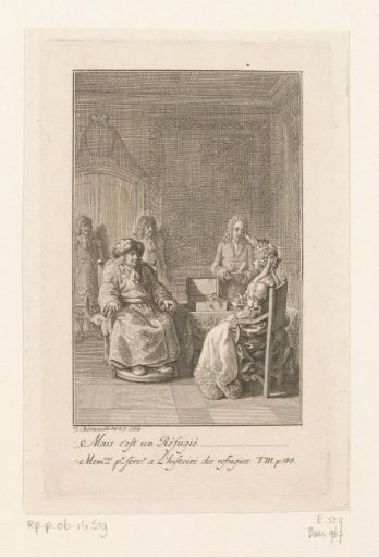 Friedrich Wilhelm in His Wheelchair Beside the Crown Jewels