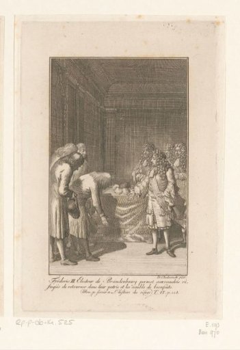 Waldensians Bow Before Elector Friedrich Wilhelm