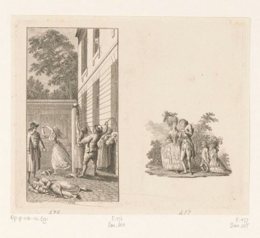 Two scenes from Salzmann's Carl von Carlsberg
