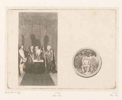 Two scenes from Salzmann's Carl von Carlsberg