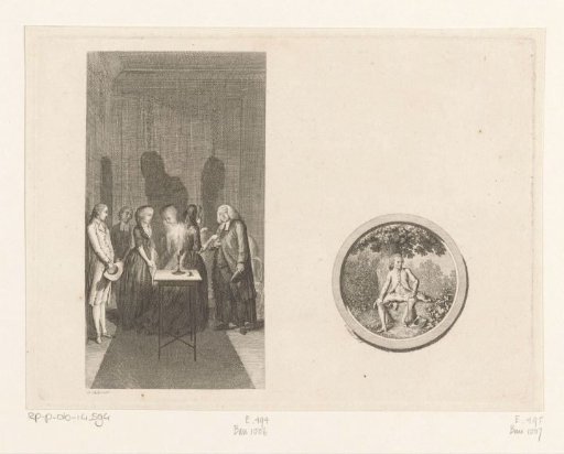 Two scenes from Salzmann's Carl von Carlsberg