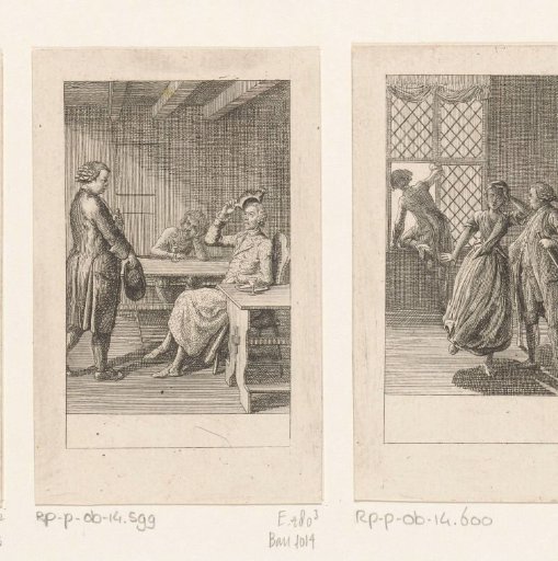 Greeting between the schoolmaster and Peter Fix