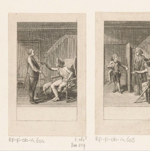 Baron Siegfried vents his anger on the schoolmaster