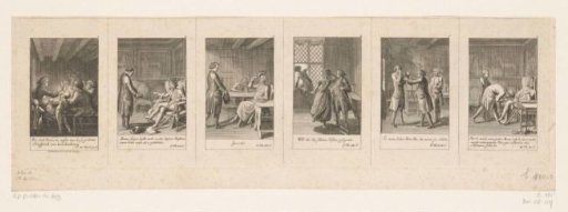 Six scenes from Müller's Siegfried von Lindenberg
