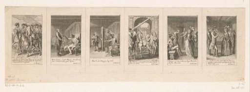 Six scenes from Müller's Siegfried von Lindenberg