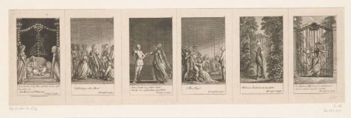 Six scenes from Adelheid von Veltheim