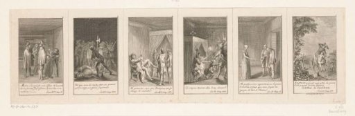 Six scenes from Lesage's Gil Blas de Santillane