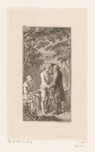 Bartholomäus Schwalbe's meeting in the garden
