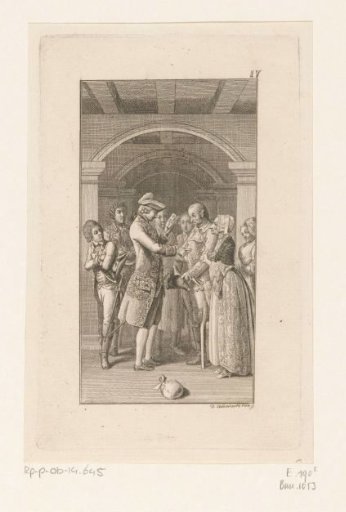 Performance of the play Minna von Barnhelm