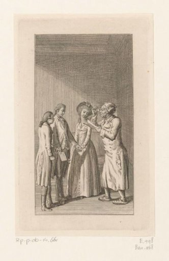 Henriette's Father Reads Karl's Letter