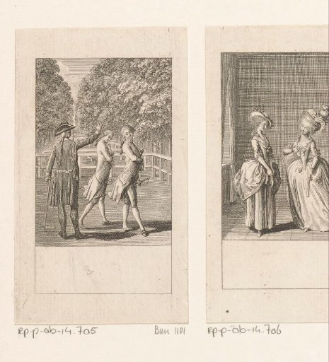 Three Gentlemen in the Zoo in Search of a Bride