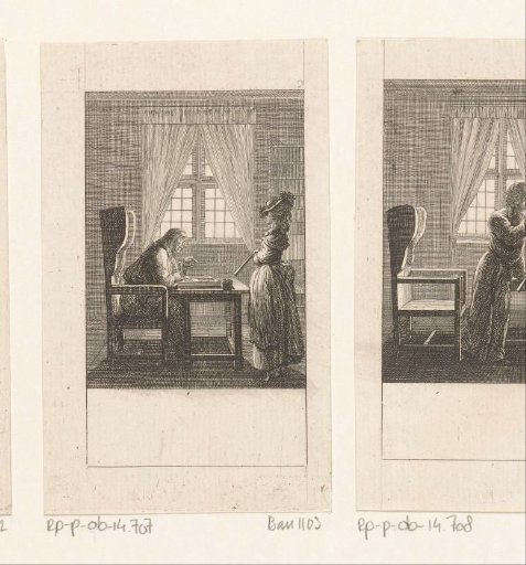 Maid Louise at Storr's Office