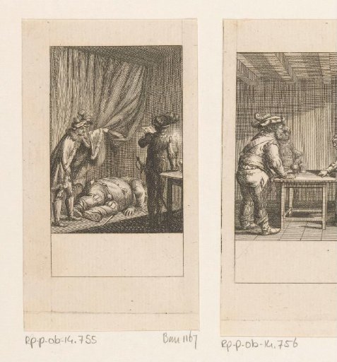 Henry and Poins Search Falstaff's Effects