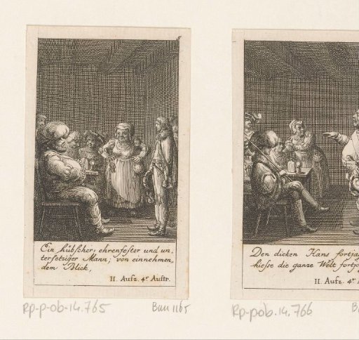 Falstaff Disguised as a Prince Before Henry