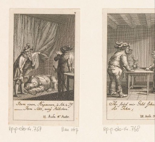 Henry and Poins Search Falstaff's Effects