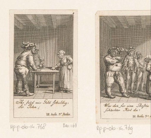 Falstaff Accuses the Innkeeper of Theft
