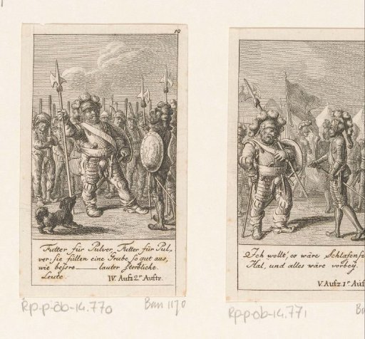 Falstaff Among the Soldiers