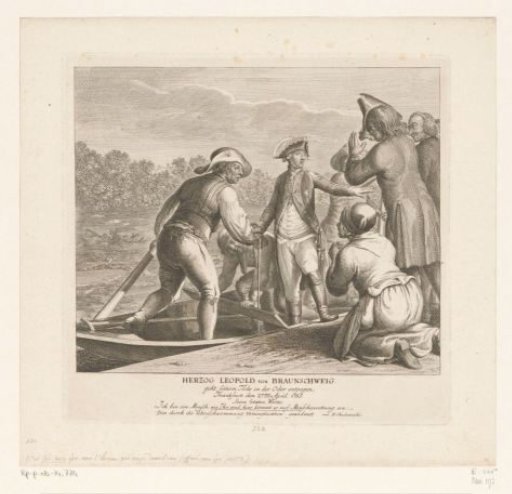 Duke Leopold von Braunschweig Meets His Death in the Oder