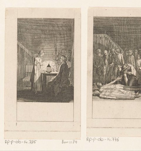 Luise Has Her Father Read the Letter to Ferdinand