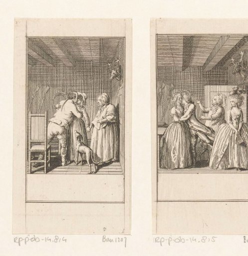 Friederike is introduced to the hunter by his wife