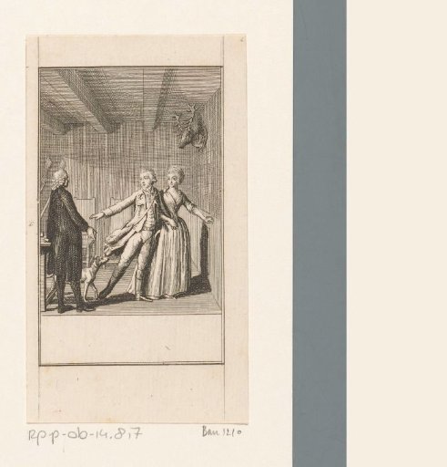 Anton and Friederike tell a confidant about their love for each other