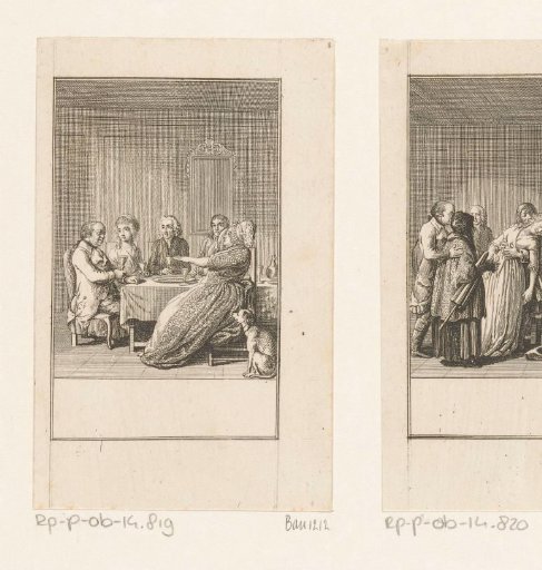 Friederike speaks with the hunter about the marriage