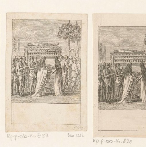Voluntary burning of the widow