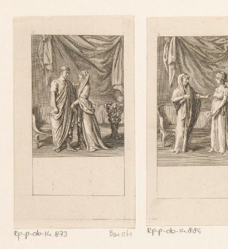 Volumnia and Menenius in conversation