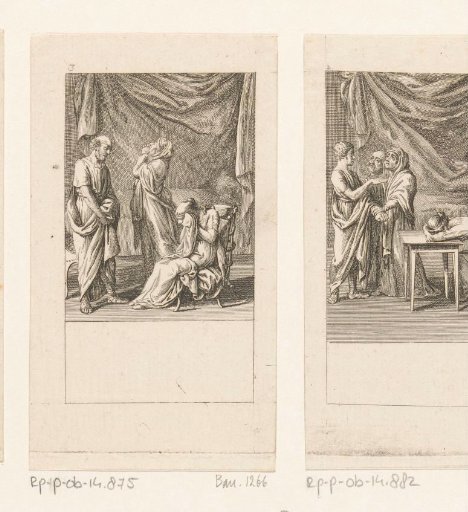 Volumnia and Virgilia beseech the gods for protection for Marcius