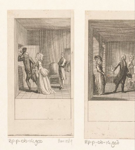 Camille shows her uncle the door so as to let Sir Robert believe she comes from good family