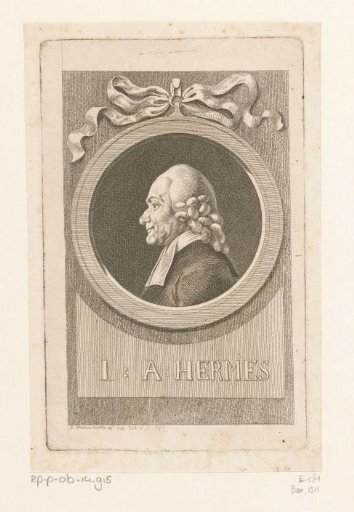 Portrait of Johann August Hermes