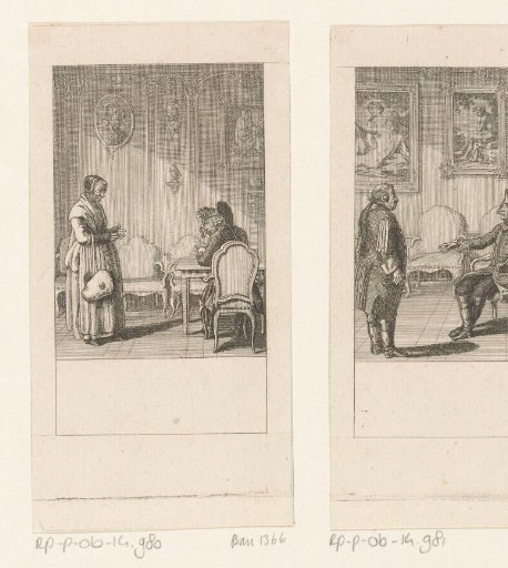 Frederick II confronts the old woman with her past
