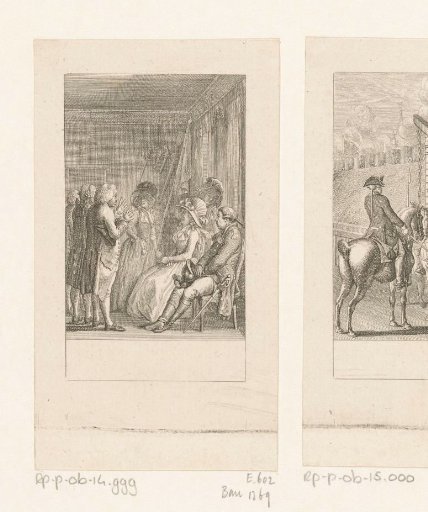 The Princess in the castle at Schoonhoven on 29 June 1787