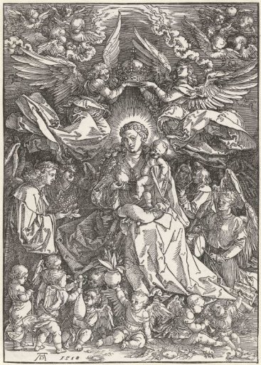 Mary as Queen of the Angels