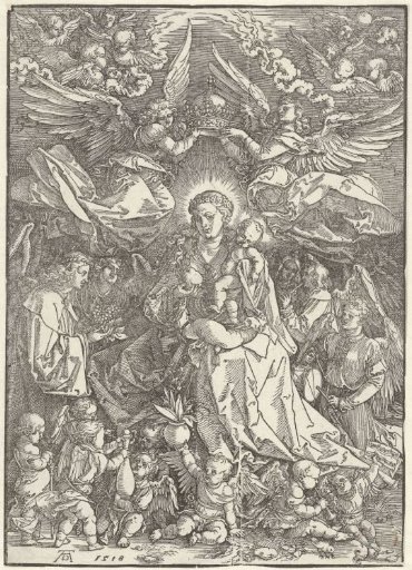 Mary as Queen of the Angels