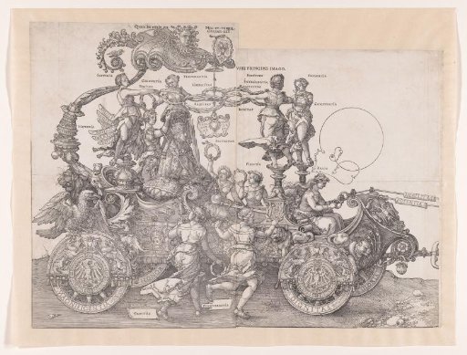 Chariot with Emperor Maximilian I and Allegories