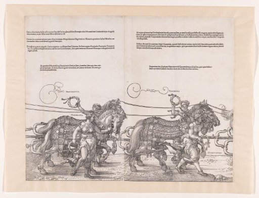 First and Second Team of Horses with Allegories