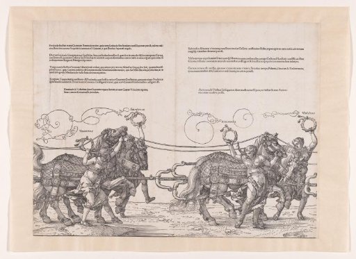 Third and Fourth Team of Horses with Allegories