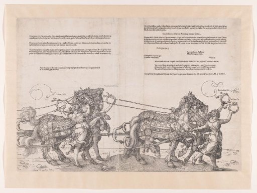Fifth and Sixth Team of Horses with Allegories