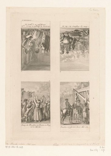 Four scenes from Dutch war history
