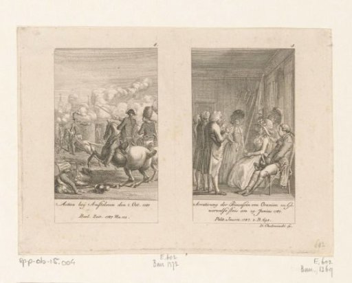 Two scenes from Dutch war history