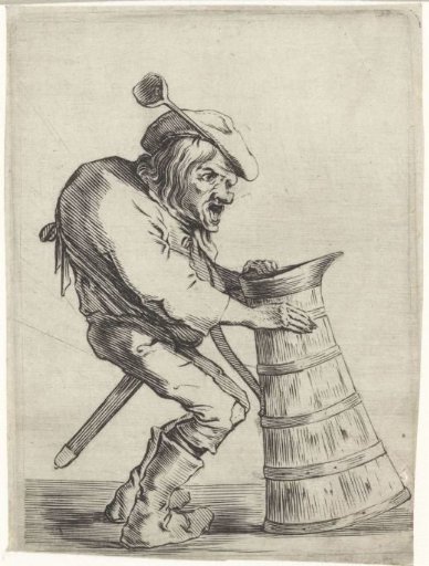 Hunchbacked Man with a Ewer