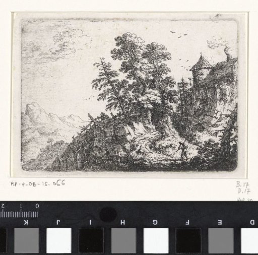 House on a mountain top