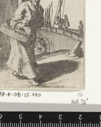 Woman with a basket