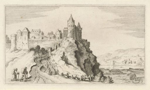Fortress Town on a Hill