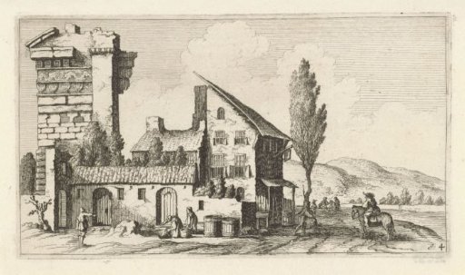 Roman Ruin Converted into a Farm
