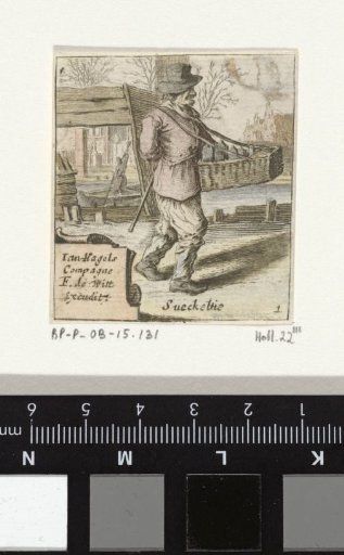 Hawker at a Village