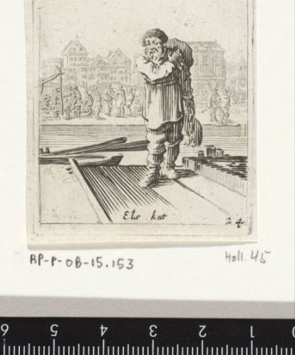 Man on a quay