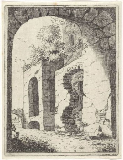 Overgrown ruin