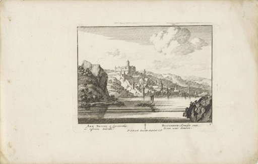 Bacharach on the Rhine with Stahleck Castle